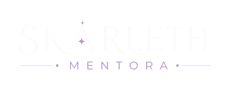 Logo Skarleth Mentora, acompañamiento espiritual