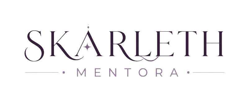 Logo Skarleth Mentora, acompañamiento espiritual